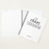 カオスコーディネパーソナライズされたータ名 プランナー手帳 (ディスプレー)