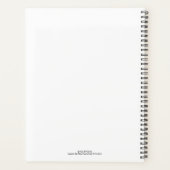 カオスコーディネパーソナライズされたータ名 プランナー手帳 (裏面)