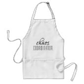 カオスコーディネーターのタイポグラフィ文字 スタンダードエプロン (正面)