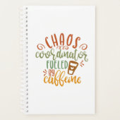 カオスコーディネーターコーヒー関連 プランナー手帳 (正面)