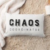 カオスコーディネータータイポグラフィ ランバークッション (ブランケット)