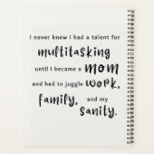 カオスコーディネータープランナー – 名前のカスタマイズ プランナー手帳 (裏面)