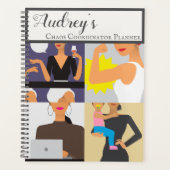 カオスコーディネータープランナー – 名前のカスタマイズ プランナー手帳 (正面)