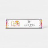 カオスコーディネーター先生ギフトデスク名プレート デスクネームプレート (正面)