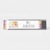 カオスコーディネーター先生ギフトデスク名プレート デスクネームプレート (正面)