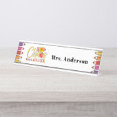 カオスコーディネーター先生プレゼント デスクネームプレート (正面)