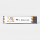 カオスコーディネーター先生プレゼント デスクネームプレート (正面)