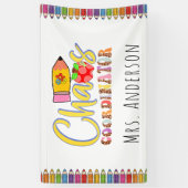 カオスコーディネーター先生ポスターバナー 横断幕 (縦)