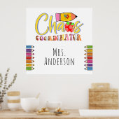 カオスコーディネーター先生ポスター ポスター (キッチン)