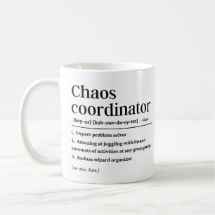 カオスコーディネーター定義 コーヒーマグカップ