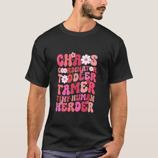 カオスコーディネーター幼児タマータイニーヒューマンヘルダー Tシャツ (正面)