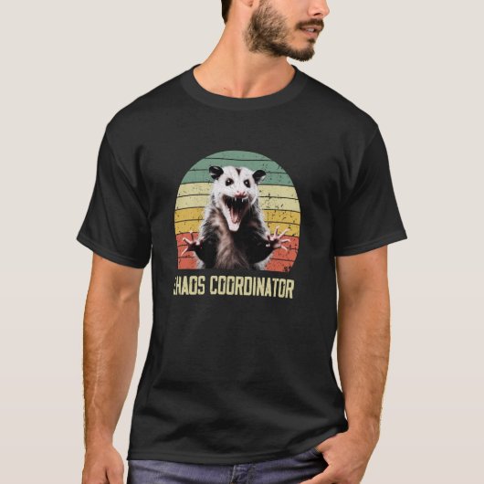 カオスコーディネーター怒皮肉Opossum Tシャツ (正面)
