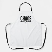 カオスコーディネーター – おもしろい Mom Life引用文 エプロン (正面)