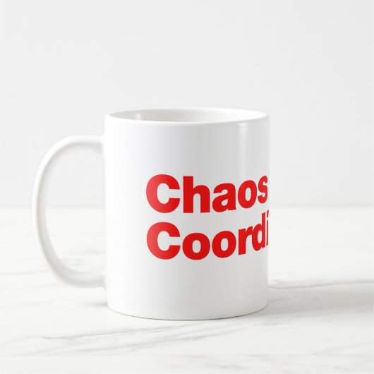 カオスコーディネーター コーヒーマグカップ (左)