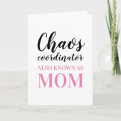 カオスコーディネーター ママの母の日 カード (正面)