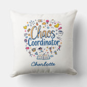 カオスコーディネーター | ママギフト | 母おもしろいの日 クッション (裏面)