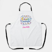 カオスコーディネーター | 忙し母 | 母おもしろいの日 エプロン (正面)