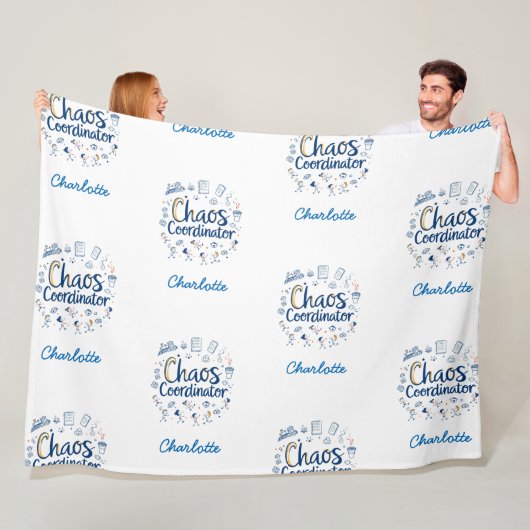 カオスコーディネーター | 最高のおもしろい母の日の贈り物 | フリースブランケット (インサイチュ)