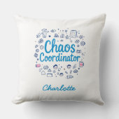 カオスコーディネーター | 母おもしろいの日贈り物 | クッション (正面)