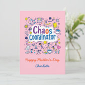 カオスコーディネーター | 母の生活 | 母おもしろいの日 カード (スタンド正面)