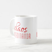 カオスコーディネーターRed Script Coffee Mug コーヒーマグカップ (正面左)