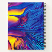 カオススパイラルノートの美しい ノートブック (裏面)