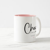 カオスパーソナライズされたコーディネーター ツートーンマグカップ (正面右)