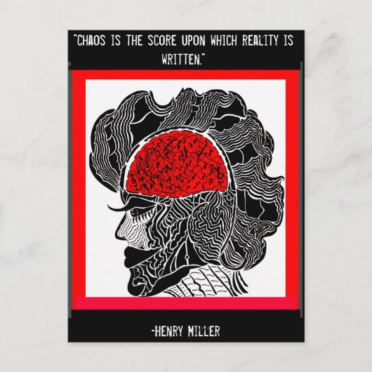 カオスリアリティデザイン ポストカード (正面)