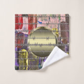 カオス美しいタオル バスタオルセット (ウォッシュタオル)