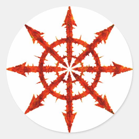 カオス記号 ラウンドシール (正面)