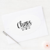 カオス調整官 楕円形シール (封筒)