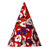 カオス運サンタの鎖骨パターン パーティーハット (裏面)