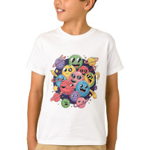 カオス風漫画銀河系と星お洒落付き