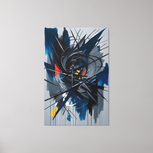 カオス・イン・モーション キャンバスプリント (正面)