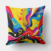 カオス・イン・調和・アート クッション (裏面)