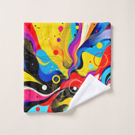 カオス・イン・調和・アート バスタオルセット