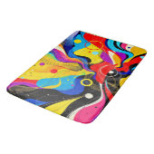 カオス・イン・調和・アート バスマット (アングル)