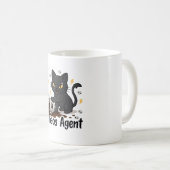 カオス エージェント 黒猫 コーヒーマグカップ (正面右)