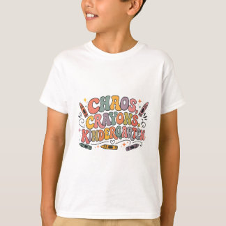 カオス クレヨン 幼稚園 Tシャツ