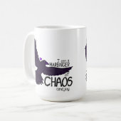 カオス・クロウ コーヒーマグカップ (正面左)