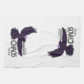 カオス・クロウ・タペストリー キッチンタオル (横)