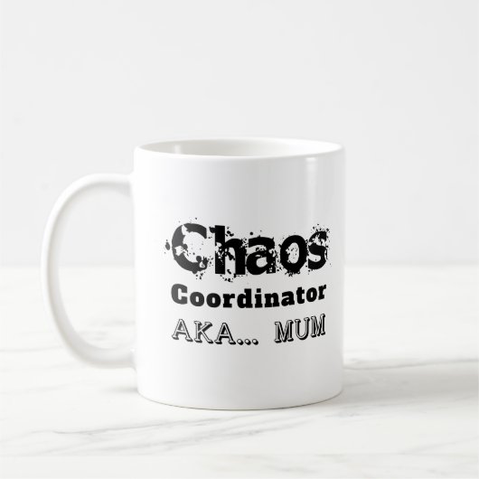 カオス コーディネーター いわゆる… ママ コーヒーマグカップ (左)