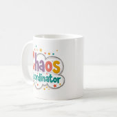カオス コーディネーター 楽しい コーヒー マグ (正面左)
