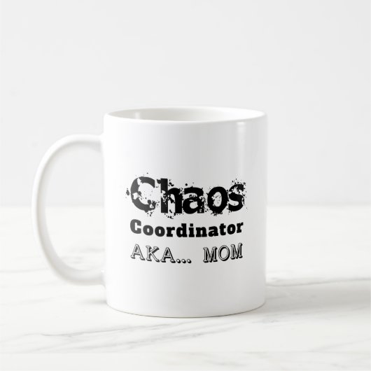 カオス コーディネーター AKA… お母さん コーヒーマグカップ (左)