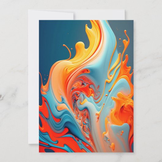 カオティックフレイムスプリント誕生日パーティー 招待状 (裏面)