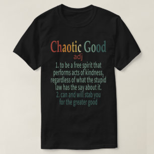 カオティックGDキャンペーンおもしろいギフト Tシャツ