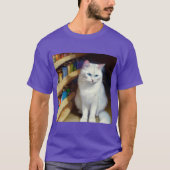 カオマニー猫 Tシャツ (正面)