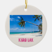 カオラックパンガタイビーチパノラマホリデイ セラミックオーナメント (正面)