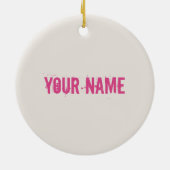 カオラックパンガタイビーチパノラマホリデイ セラミックオーナメント (裏面)