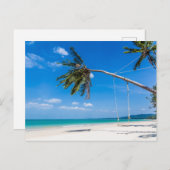 カオラックビーチプーケットタイギフトポスター シーズンポストカード (正面/裏面)